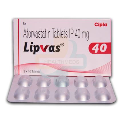 Buy Lipvas 40mg Atorvastatin pills