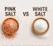 Pink Salt vs. White Salt