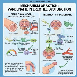 Vardenafil Mechanism Erectile Dysfunction