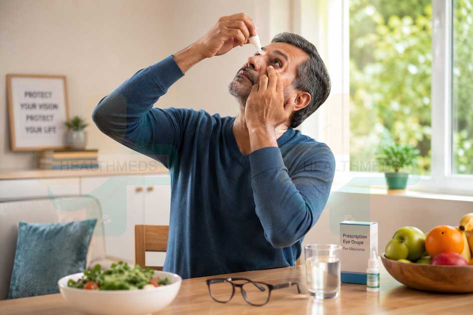 Glaucoma eye drops