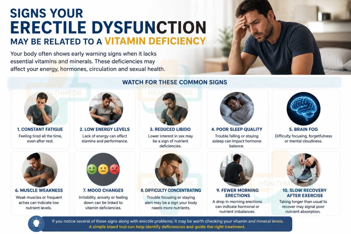 Signs of vitamin deficiency