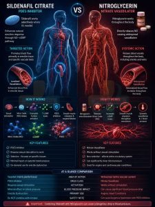 Sildenafil Citrate Vs Nitroglycerin