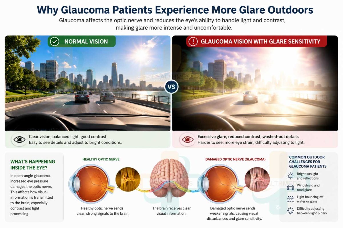 glaucoma affects glare
