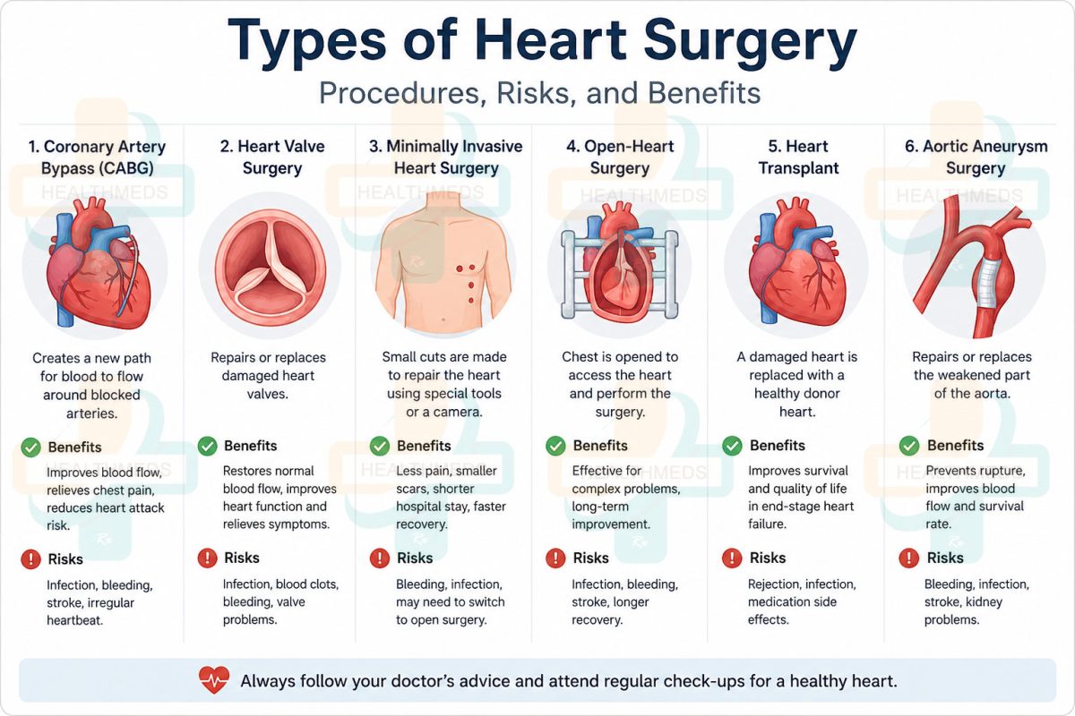 Heart Surgery Types