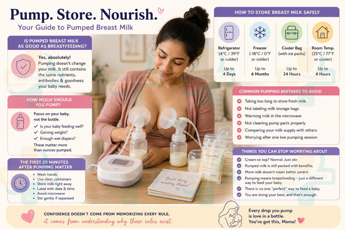Pumped Breast Milk Details