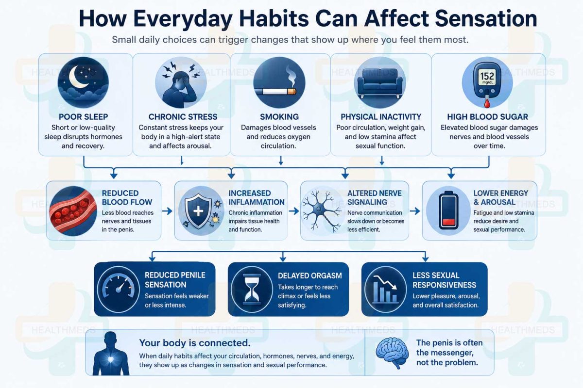 Habbits Affecting Penile Sensitivity